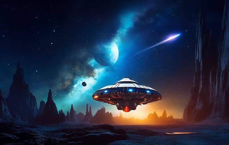 Surreal Planet Image
